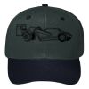 OTTO CAP 6 Panel Mid Profile Baseball Cap Thumbnail