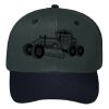 OTTO CAP 6 Panel Mid Profile Baseball Cap Thumbnail