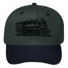 OTTO CAP 6 Panel Mid Profile Baseball Cap Thumbnail