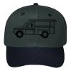 OTTO CAP 6 Panel Mid Profile Baseball Cap Thumbnail