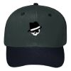 OTTO CAP 6 Panel Mid Profile Baseball Cap Thumbnail