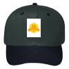 OTTO CAP 6 Panel Mid Profile Baseball Cap Thumbnail