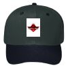 OTTO CAP 6 Panel Mid Profile Baseball Cap Thumbnail