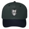 OTTO CAP 6 Panel Mid Profile Baseball Cap Thumbnail