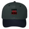 OTTO CAP 6 Panel Mid Profile Baseball Cap Thumbnail